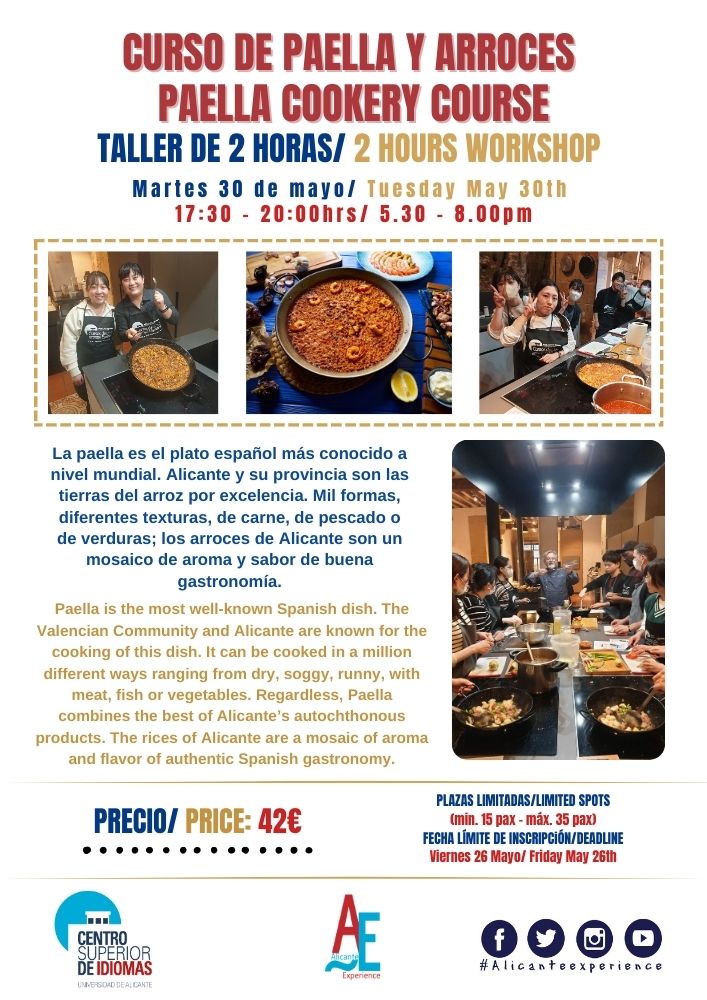 CURSO PAELLA