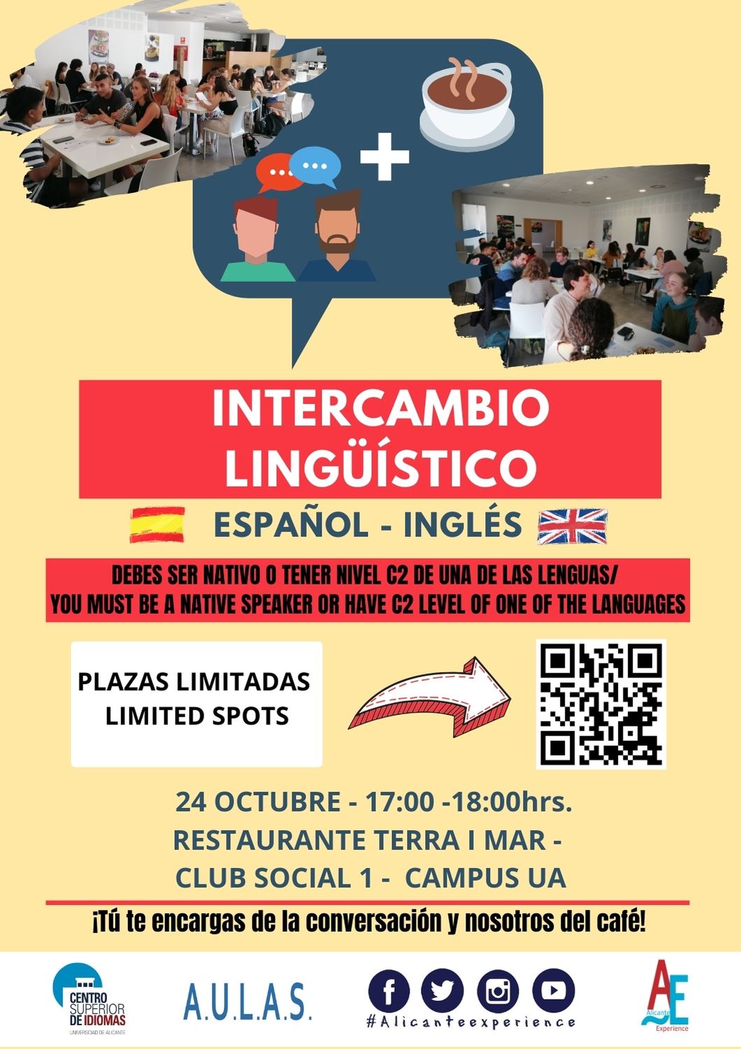 Intercambio ENG ESP QR