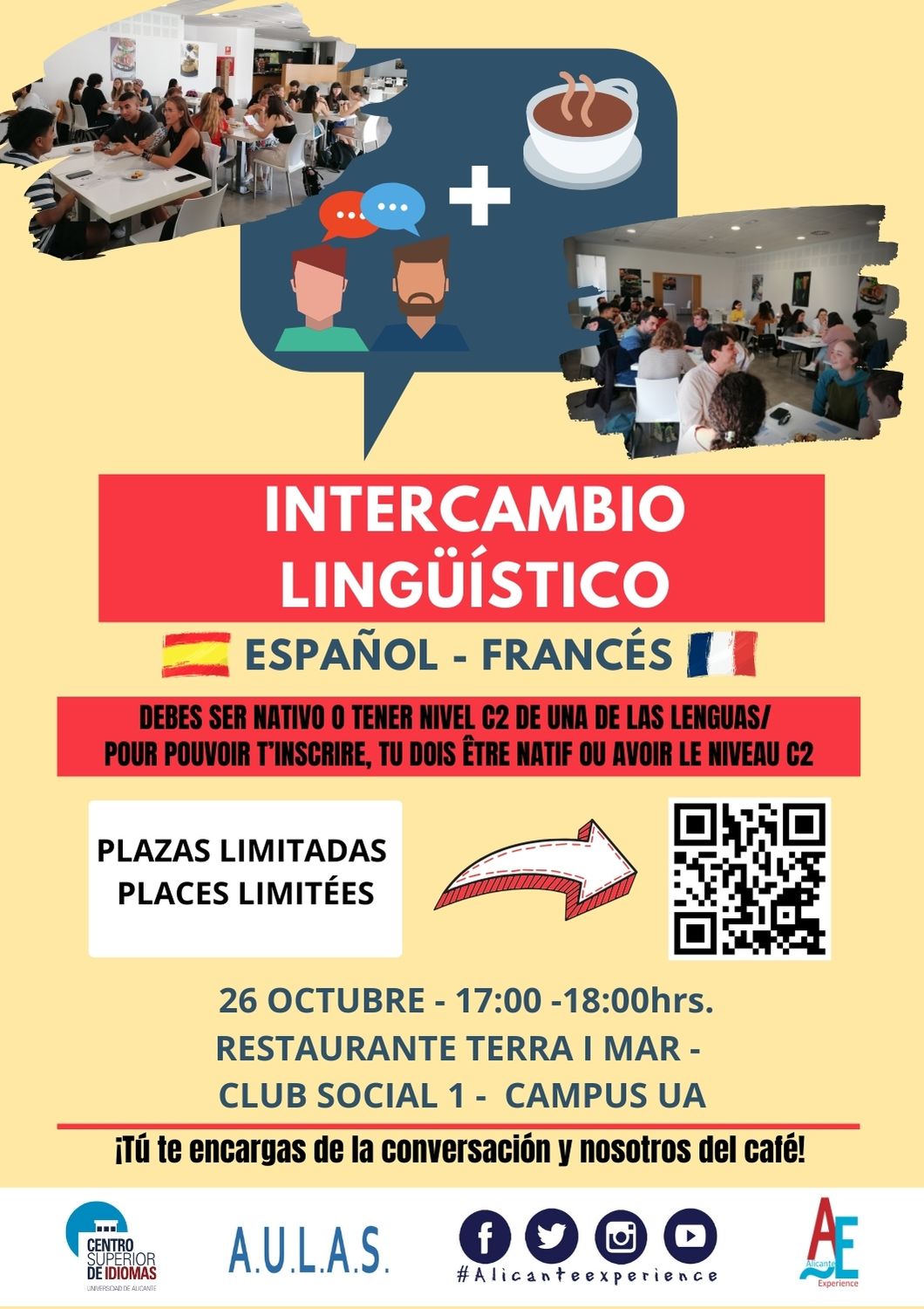 Intercambio FRA ESP QR