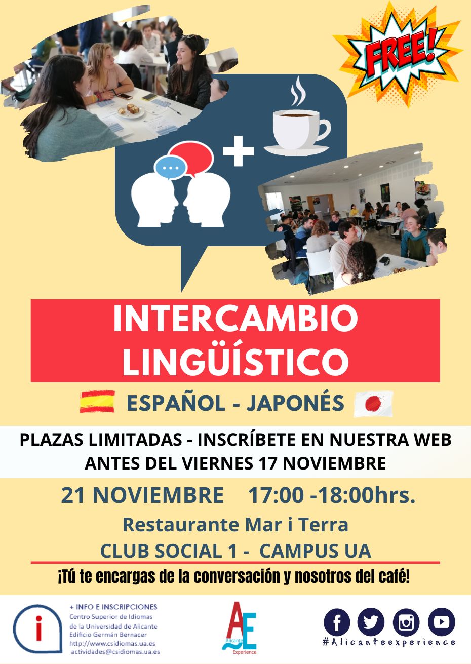 Intercambio JAP ESP NOV