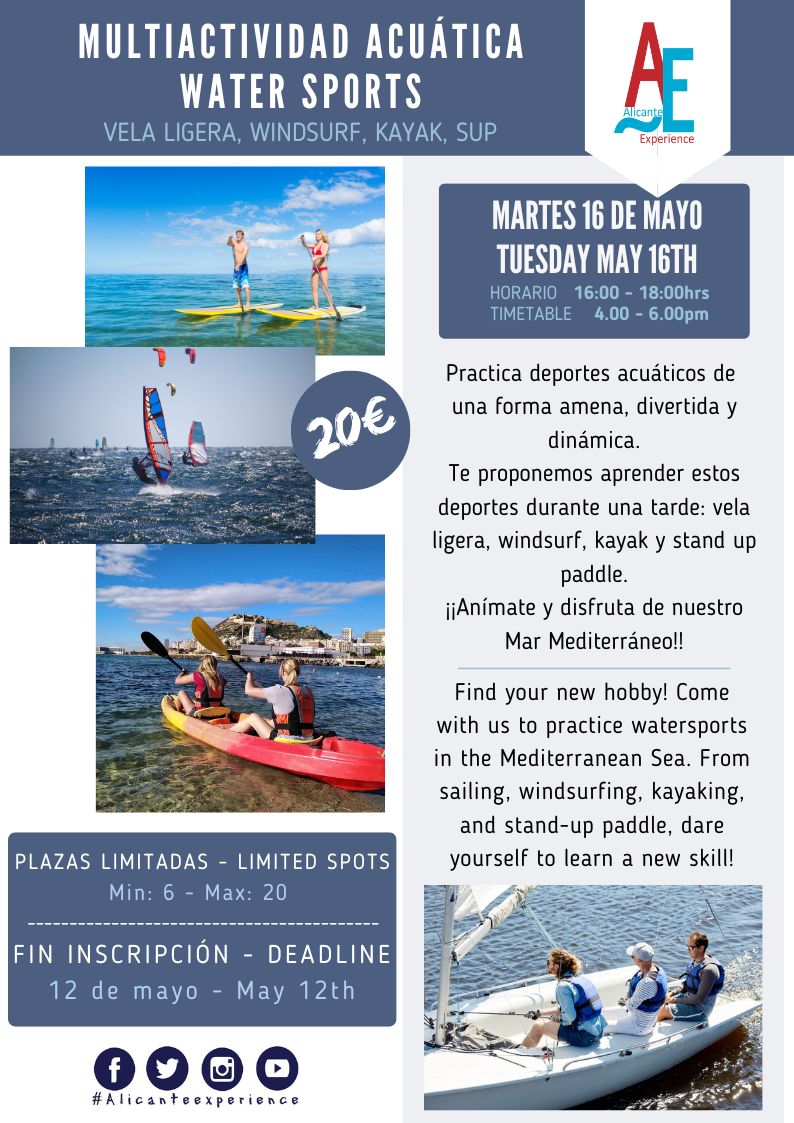 PLANTILLA WATERSPORTS