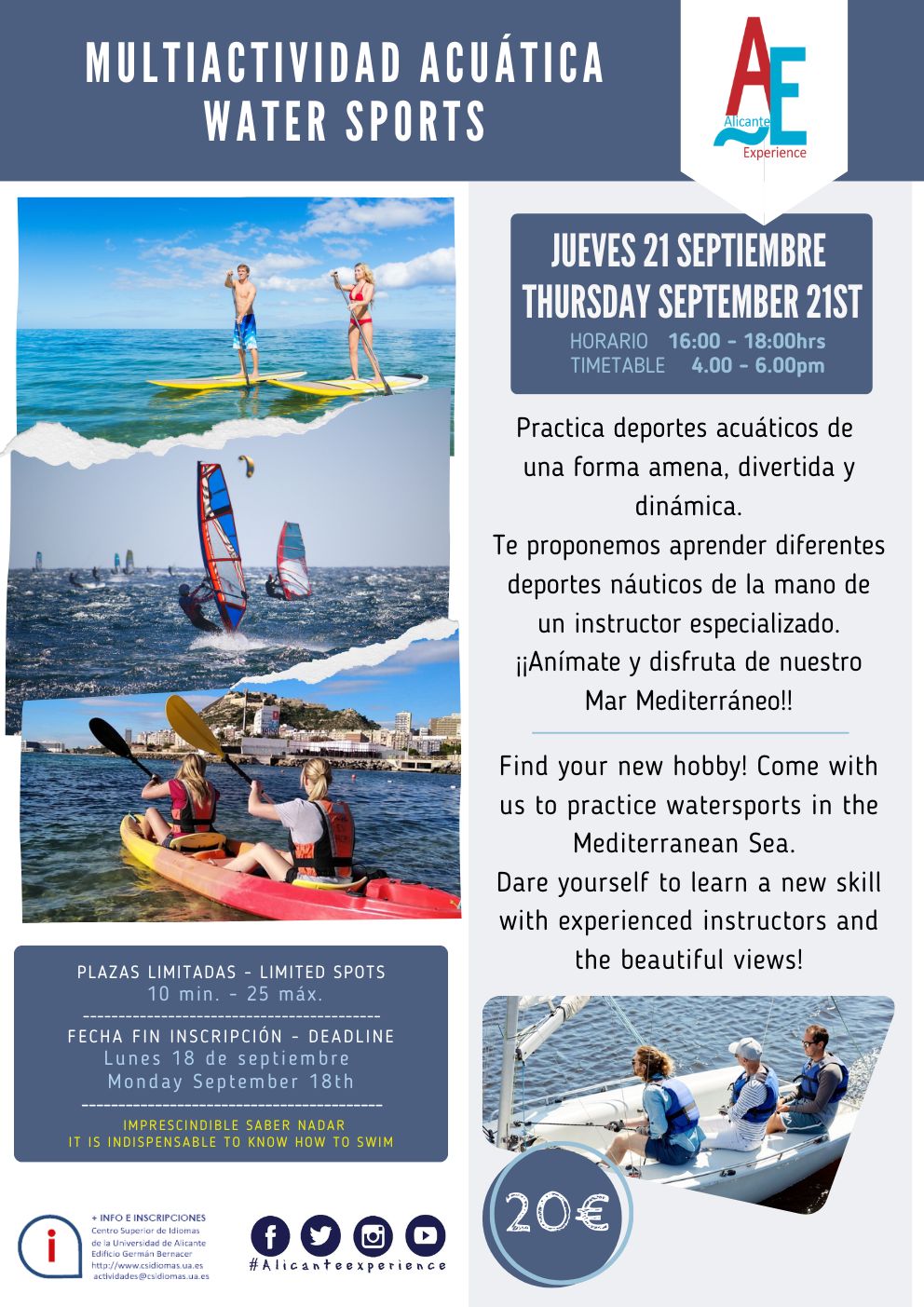 WATERSPORTS SEPT