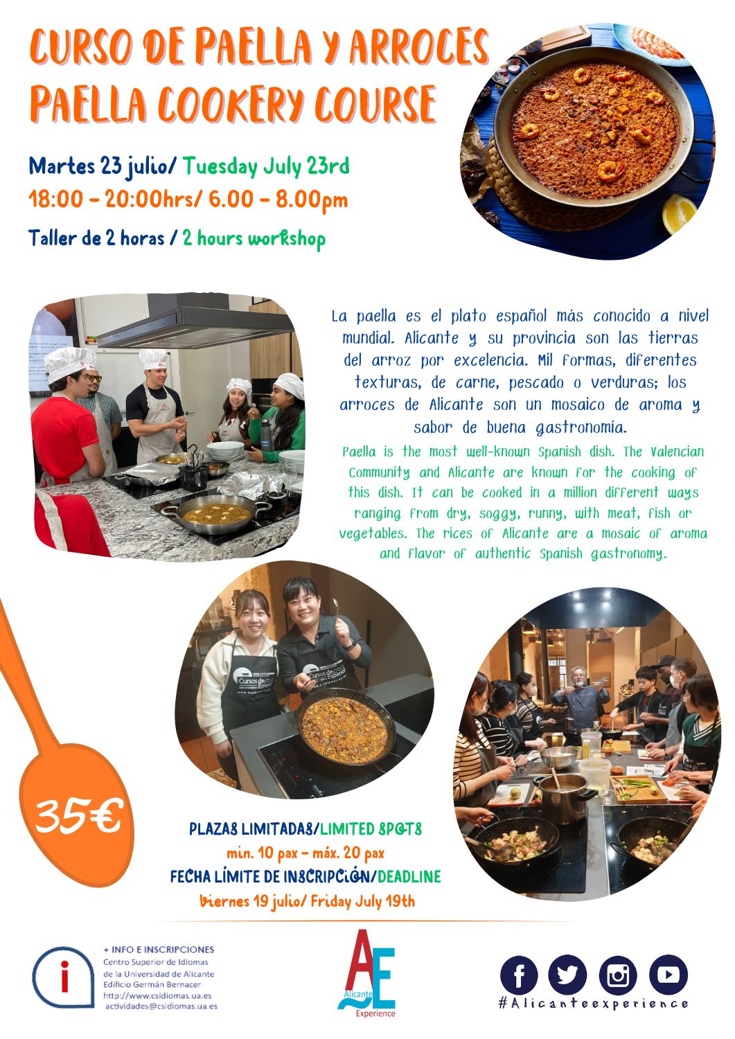 CURSO PAELLA