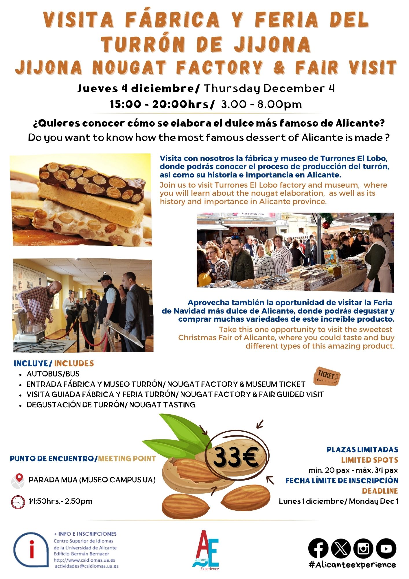 FERIA Y FÁBRICA TURRÓN JIJONA