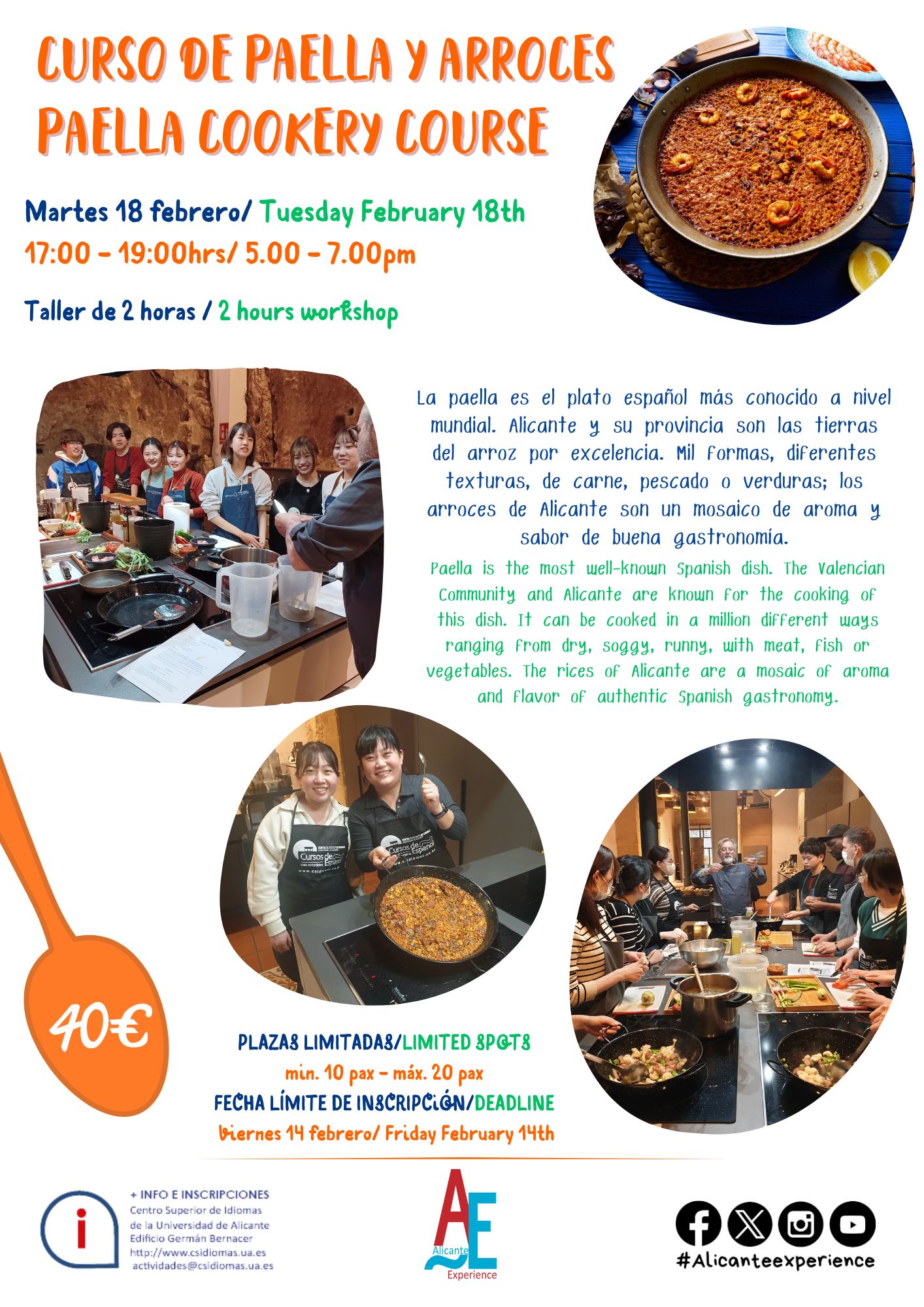CURSO PAELLA