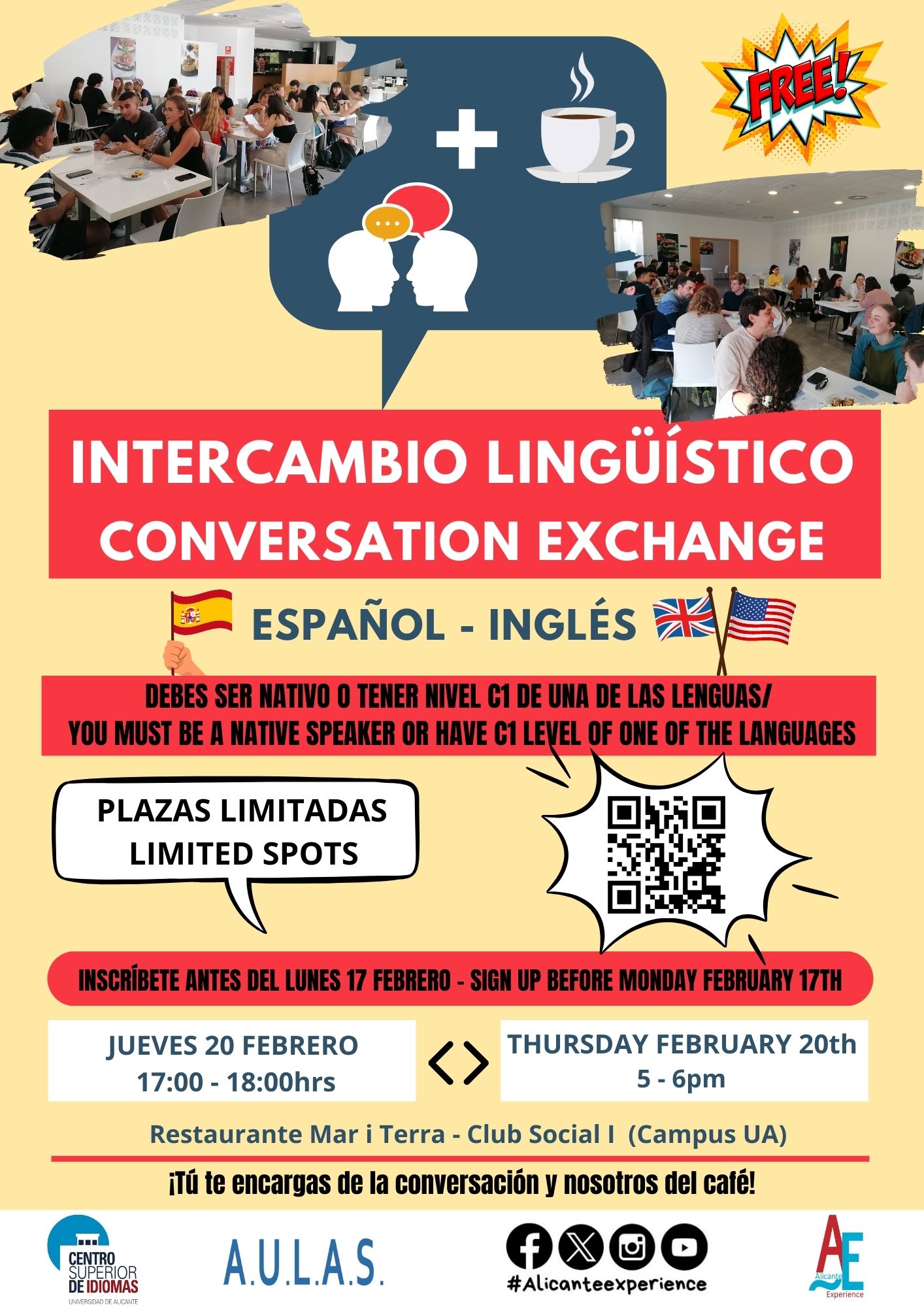 Intercambio ENG ESP QR 1