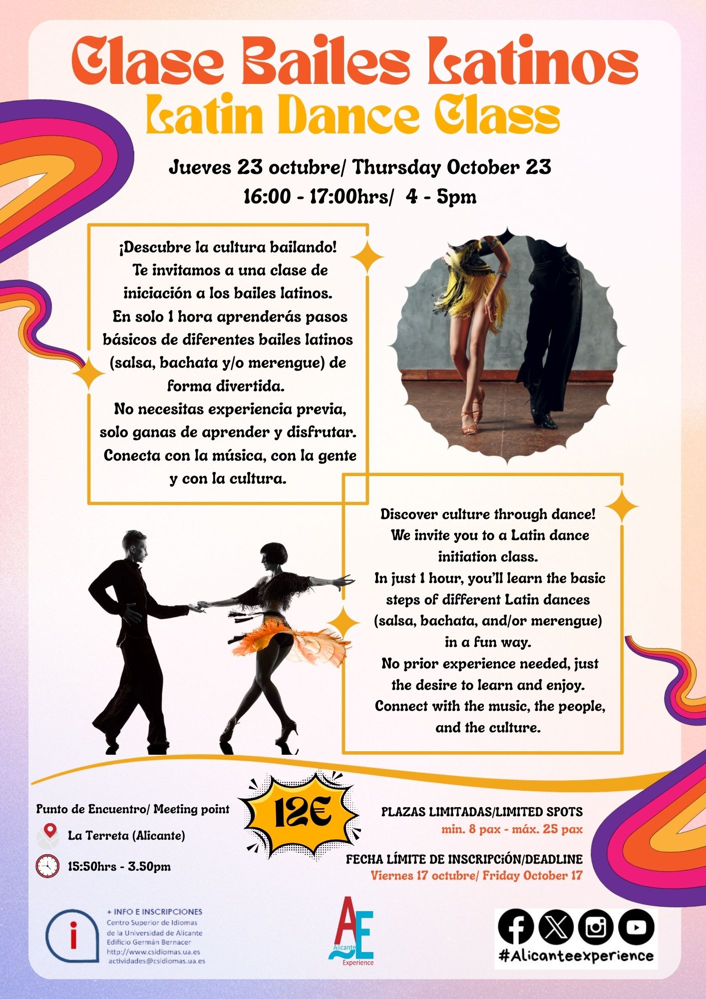 CLASE DE BAILES LATINOS