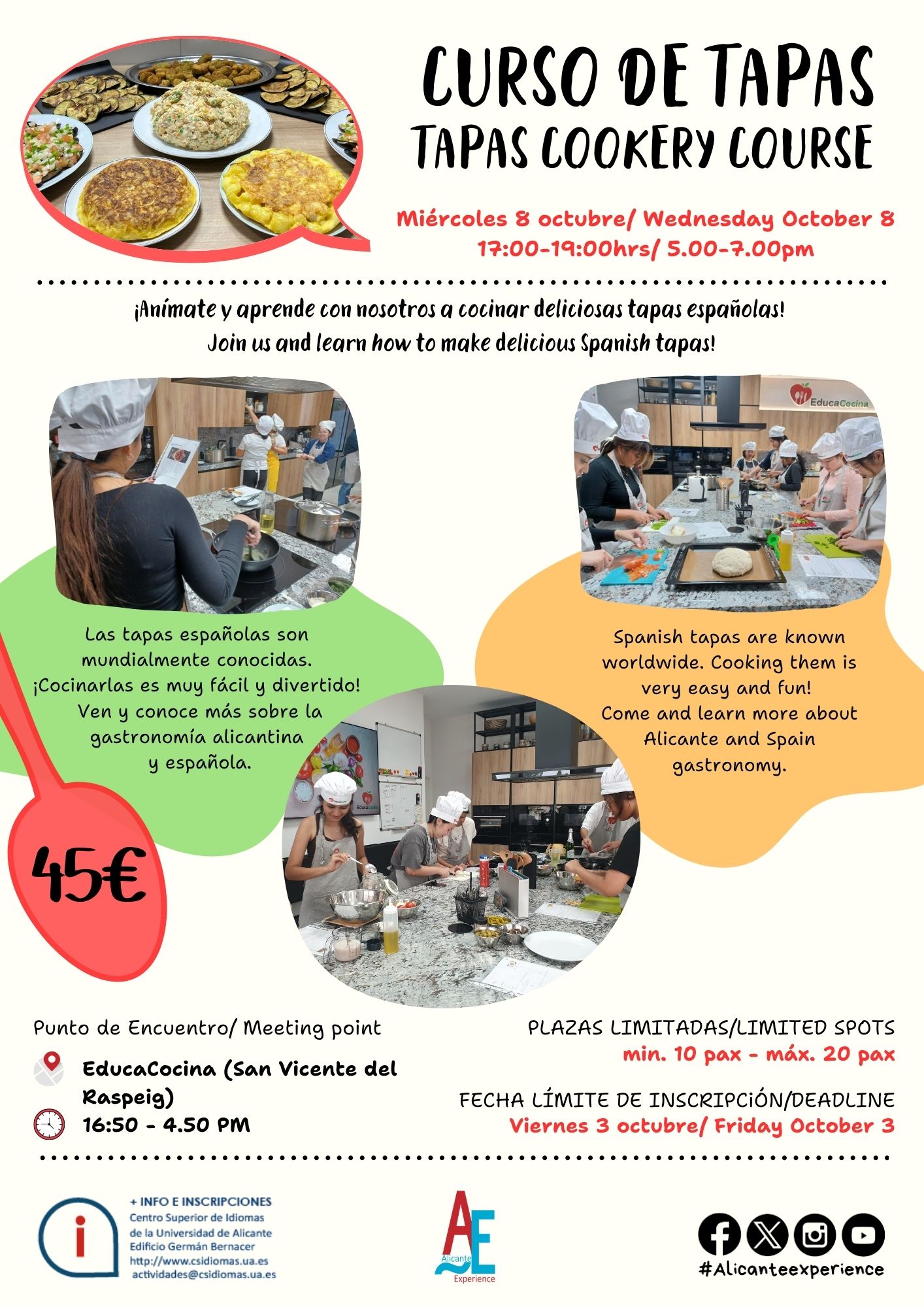 CURSO TAPAS