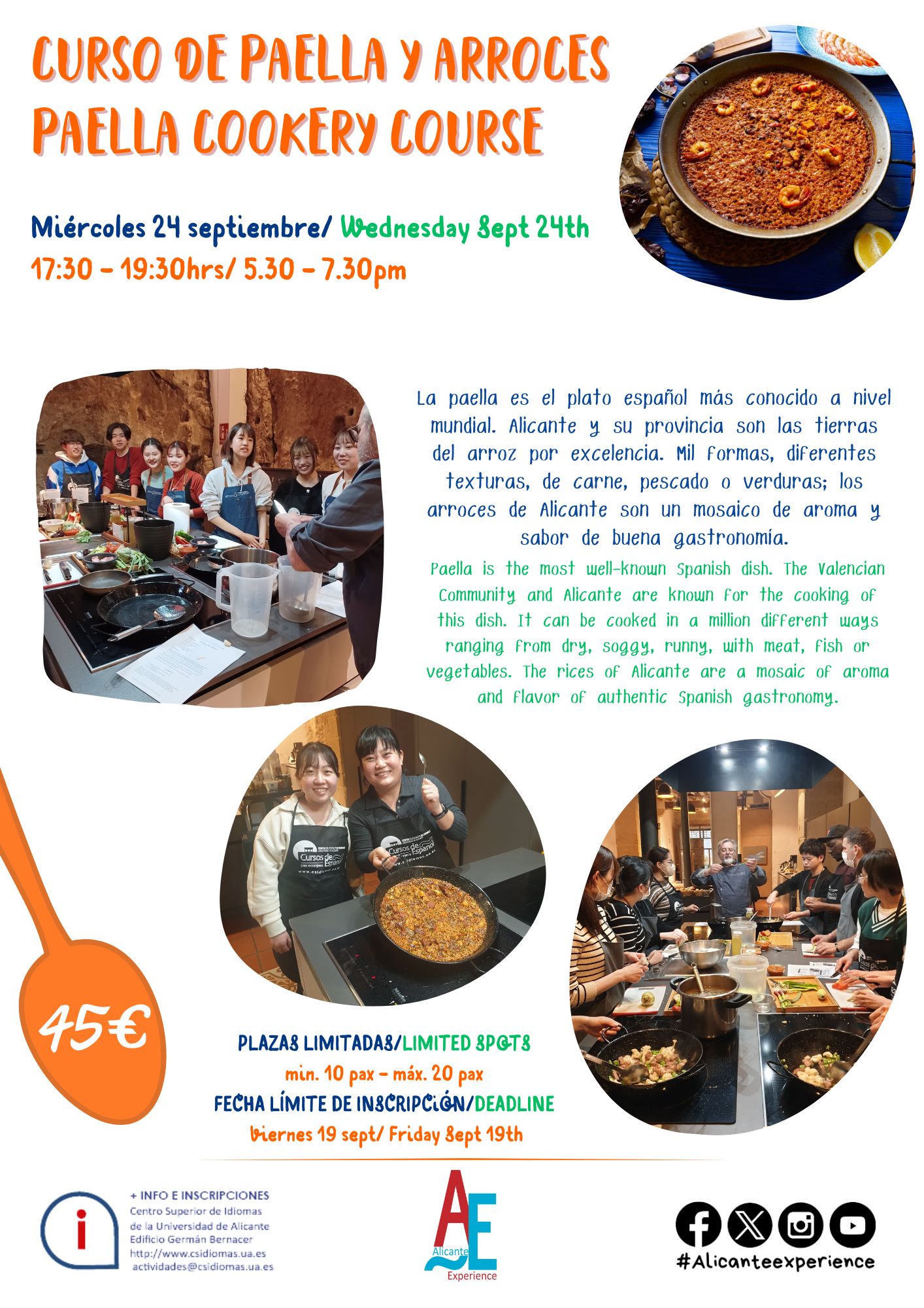 CURSO PAELLA