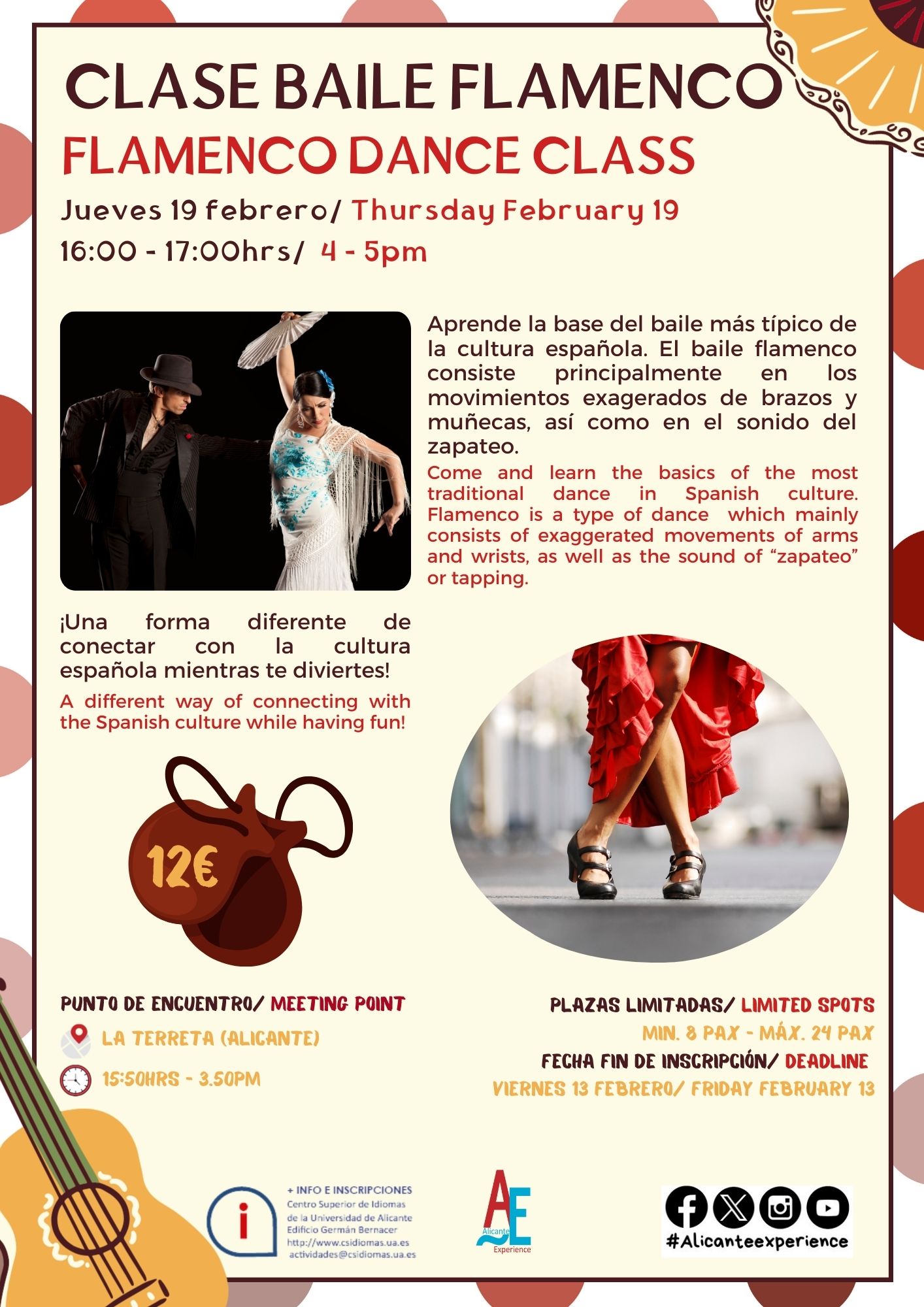 CLASE BAILE FLAMENCO