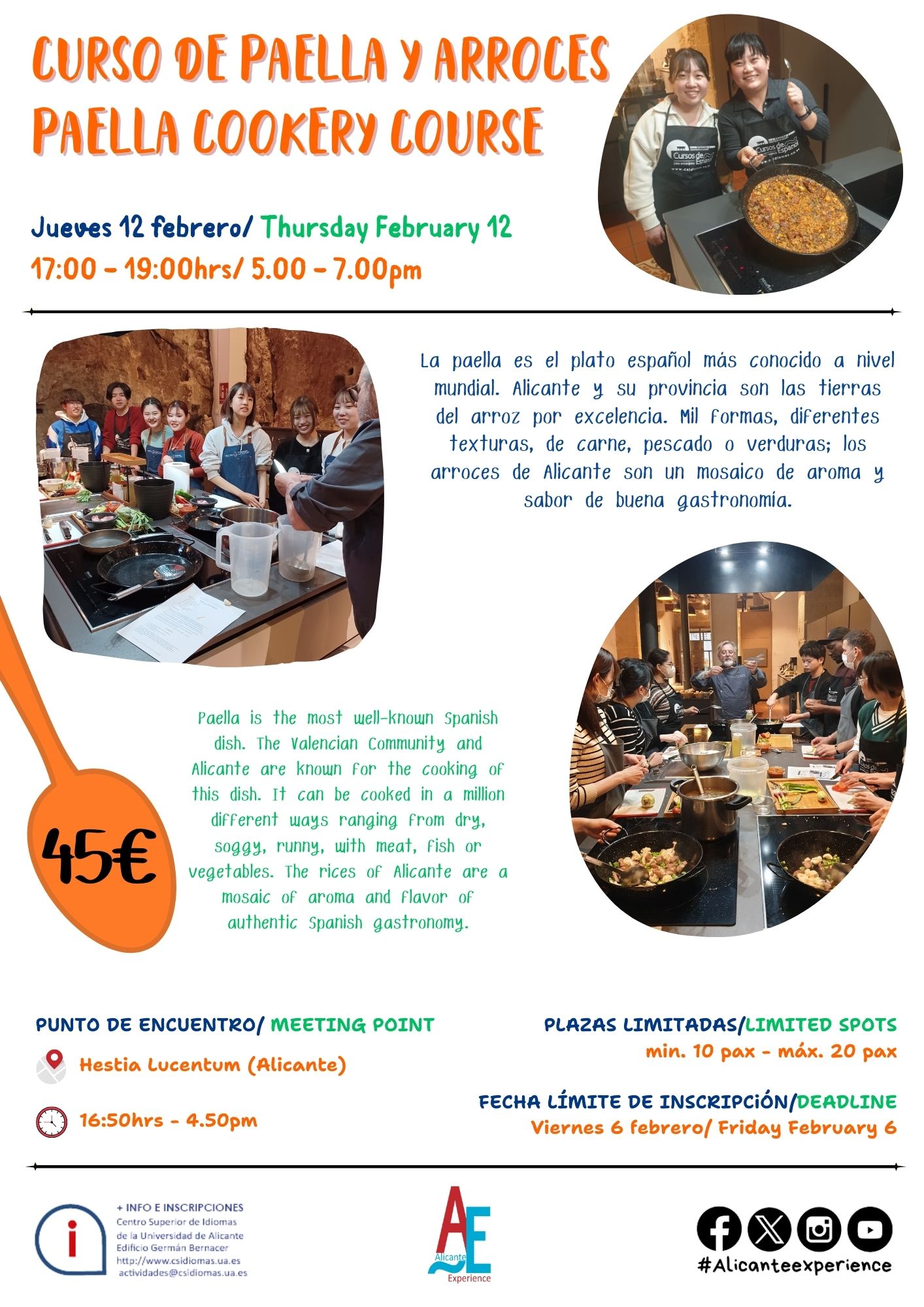 CURSO PAELLA