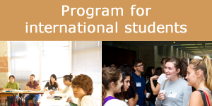 Program for international students